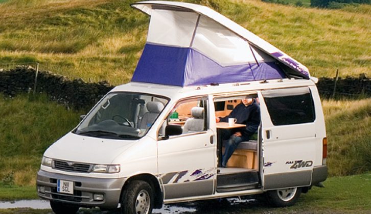 Mazda cheap camping van