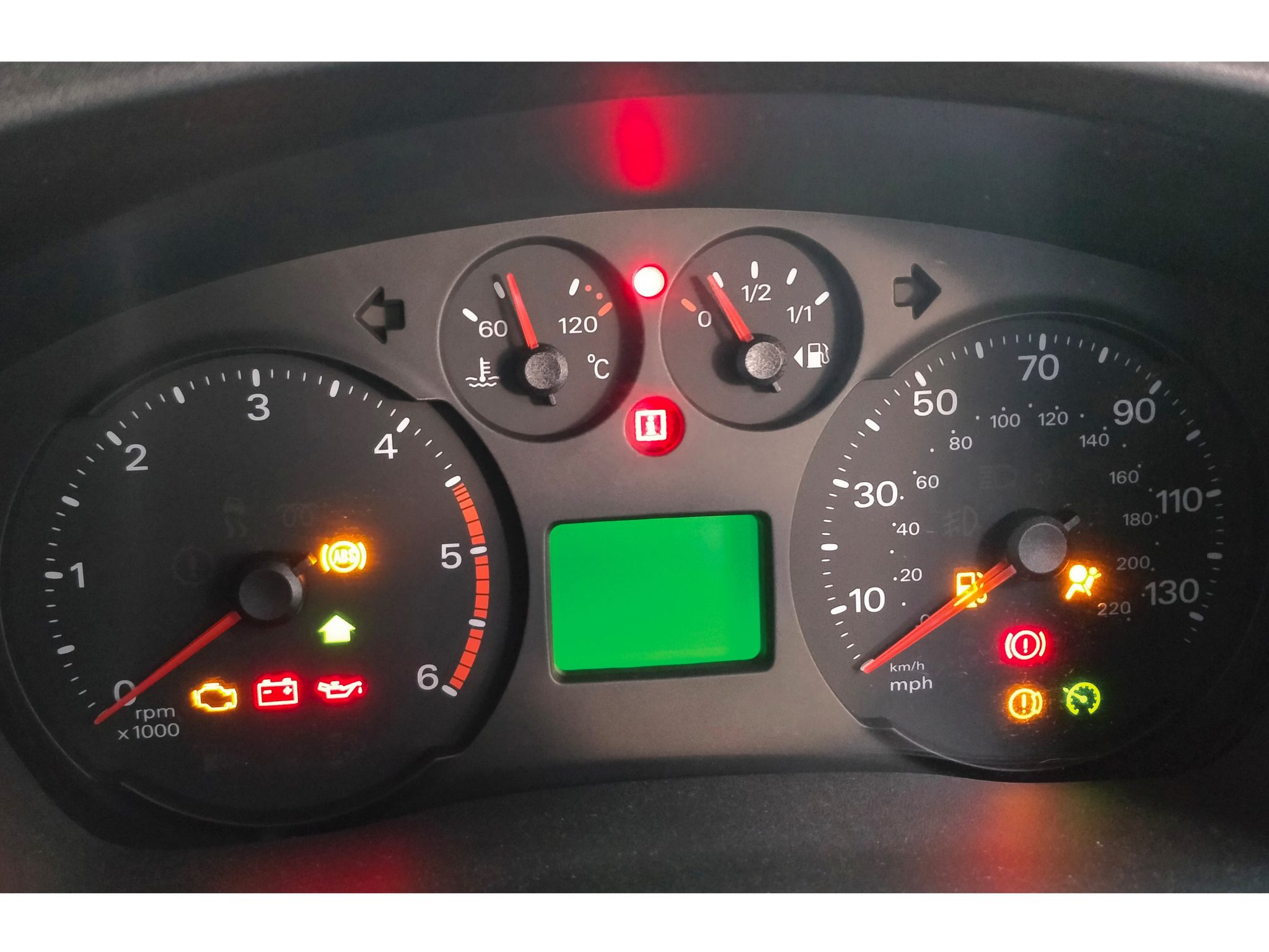 dashboard lights meaning