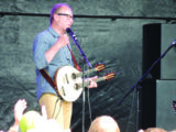 Ade Edmondson on stage at the Marvellous event