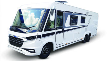 Huge cab windows make this spacious, comfortable four-berth surprisingly easy to drive