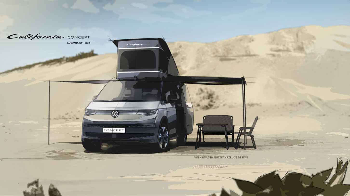 Volkswagen to unveil plugin California Practical Motorhome