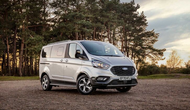 A Ford Transit Custom