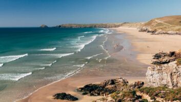 Perranporth beach