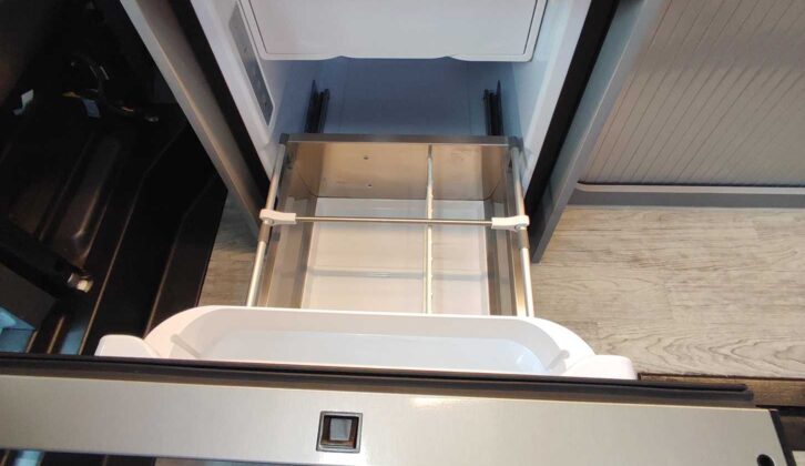 Drawer design of the fridge