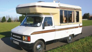 A 1982 Auto-Sleeper SV 100 photographed in 2006