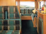 View rearwards in a six-berth 1999 E795