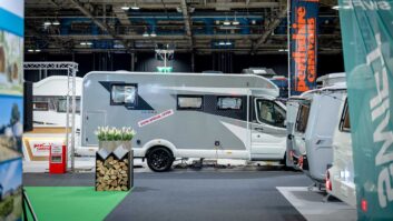 Alora motorhome at the Scottish Caravan, Motorhome and Holiday Home Show