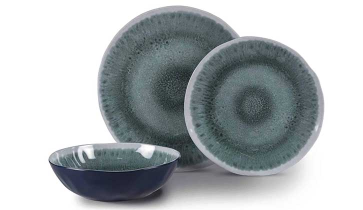 Kampa Agean Melamine Crockery Set