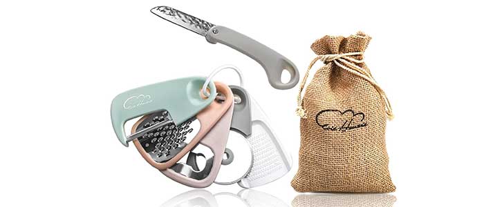 Six-piece kitchen gadget set