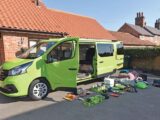 Decluttering a motorhome