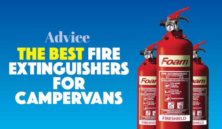 The best fire extinguishers for camper vans