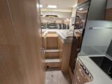 The rear beds in the Hymer T600 Black Line