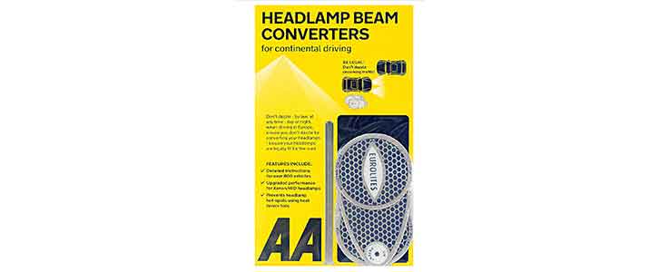 AA Car Headlamp Headlight Beam Converters