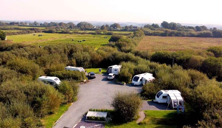 An aerial shot of Brambles CL