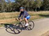 Riding the Allroad TI Enthusiast bike in Richmond Park