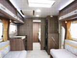 The interior of the 2018 Auto-Sleeper Burford Duo