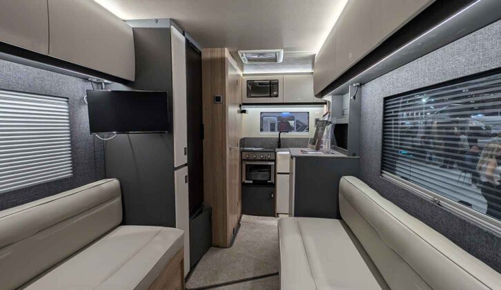 The interior of the Auto-Trail Excel 620S