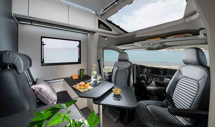 Inside the Adria Compact Max SP