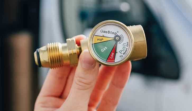 GasStop Propane Gas Bottle Gauge