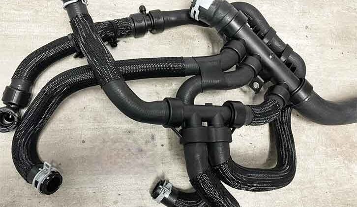 The coolant hose