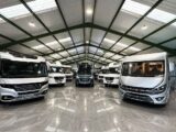 Motorhomes indoors at Leisure World Catterick