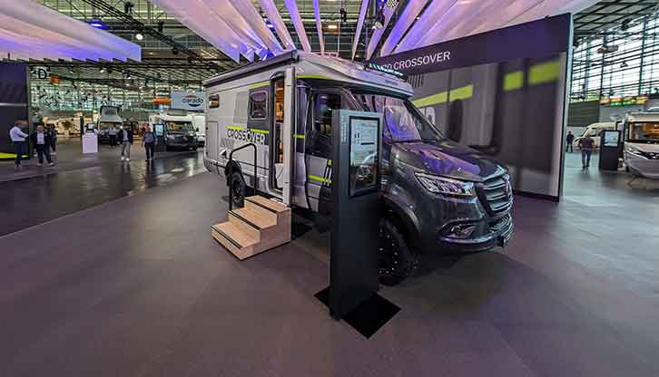 The Hymer MLT 570 Crossover