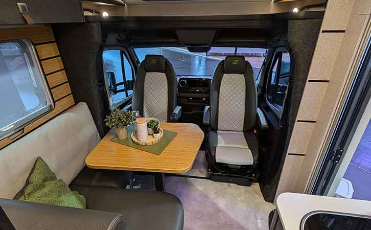 Inside the Hymer MLT570 Crossover