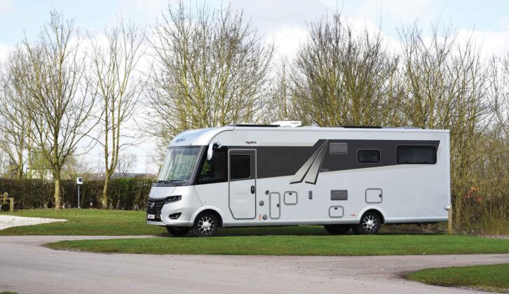 An A-class motorhome