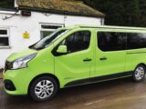 A Renault Trafic campervan